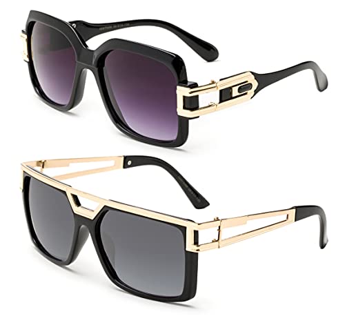 Image of Newbee Fashion - 80's Old School Rapper Hip Hop DJ Glasses Hip Hop Sunglasses