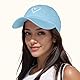 HeyCaps Baseball Cap Damen mit Herzförmiges Stickmuster Baumwolle Mütze Verstellbarem Kappe Outdoor Sports Cap 2024 Neu