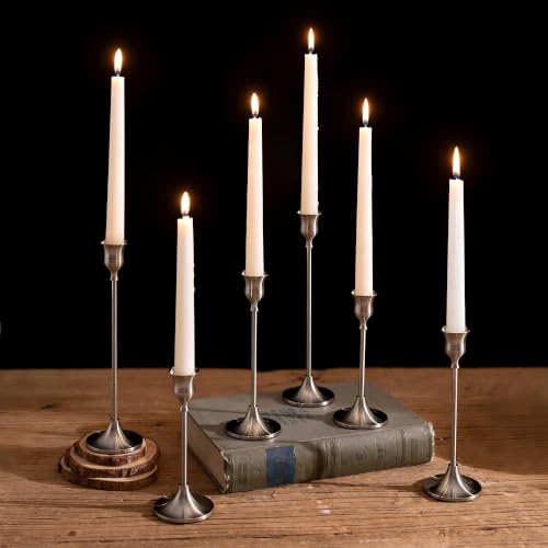 NUPTIO Candlestick Holders Vintage Centerpiece...