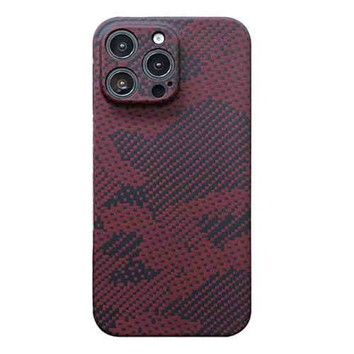Coque fibre d aramide iPhone 16 Pro Max fine anti rayures