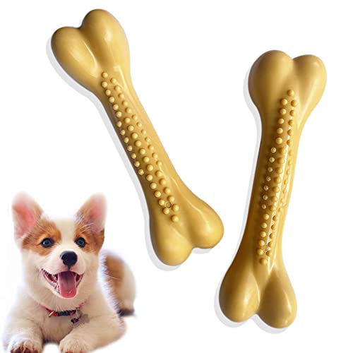 Nylon Hundespielzeug Nylon Hund Knochen Form Spielzeug Nylon Hund Kauspielzeug 15,2 cm 2 Pack Cover