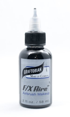 Graftobian F/X Aire Airbrush Make-Up - Black 2oz