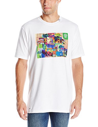 Image of LRG Men's Mash Up T-Shirt - White - Large
