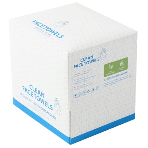 Toalla facial – Paños de lavado facial | Toallas faciales para lavarse la cara | Caja de toallas de lavado facial | Paño de lavado de limpieza, toalla de limpieza facial | Toallas faciales limpias