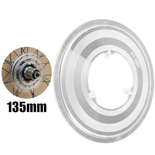 Cassette de vélo 135mm avec protège-disque anti-saut de chaîne