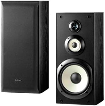 Sony SS-B3000 Bookshelf Speakers (Pair, Black)
