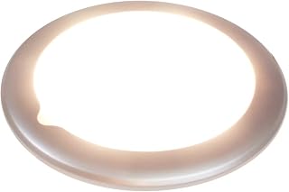 Accesorios para autocaravanas, Lámpara LED de iluminación Interior for coche de 95mm y 12V, 2,4 W, 3000K, Kit de luz de techo táctil for interior de RV, for caravana, caravana, barco, remolque, blanco