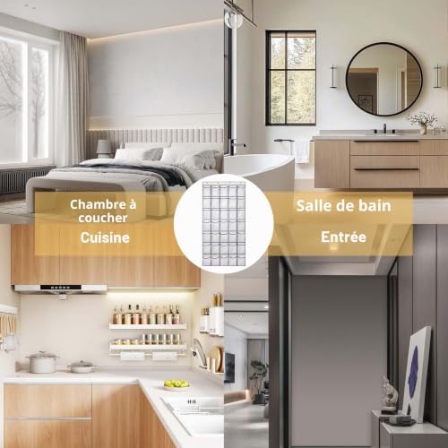 ZHYUAN RangementChaussuresSuspendu avec 35 Grandes Poches,Organisateurdeportepourchaussures,Rangementdechaussuressuspendu,Porte Chaussures Suspendu,Rangement Chaussure à Auspendre (Blanc) – vue 5