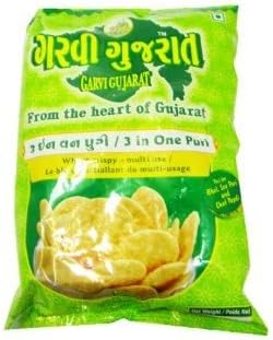Garvi Gujarat - Wheat Crispy (3 in 1 puri) - 285g (pack of 3)