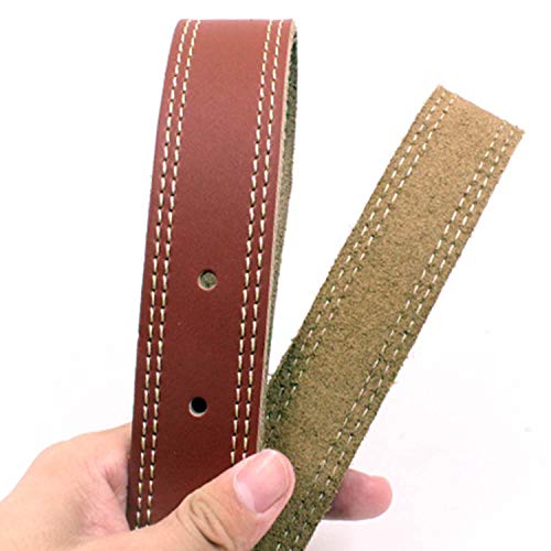 Collar de cuero para perros pequeños - Marrón miniatura 7