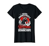 Damen Tierpräparatorin Never underestimate A Woman T-Shirt