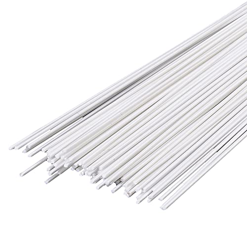 PHasz ABS Round Solid Rod Length 500Mm Diameter 0.5-2Mm Suitable for DIY Model Material and Architectural Model Making,Diameter 0.8mm (140pcs)
