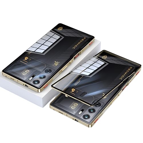 Akaraviku Red Magic 9 Pro�p�o���p�[ �A���~ �N���A �����w�ʃp�l���t ���b�h�}�W�b�N9 pro�p�P�[�X �����t���[�� �ϏՌ� Red Magic 9 Pro+�p���^���J�o�[(�S�[���h)