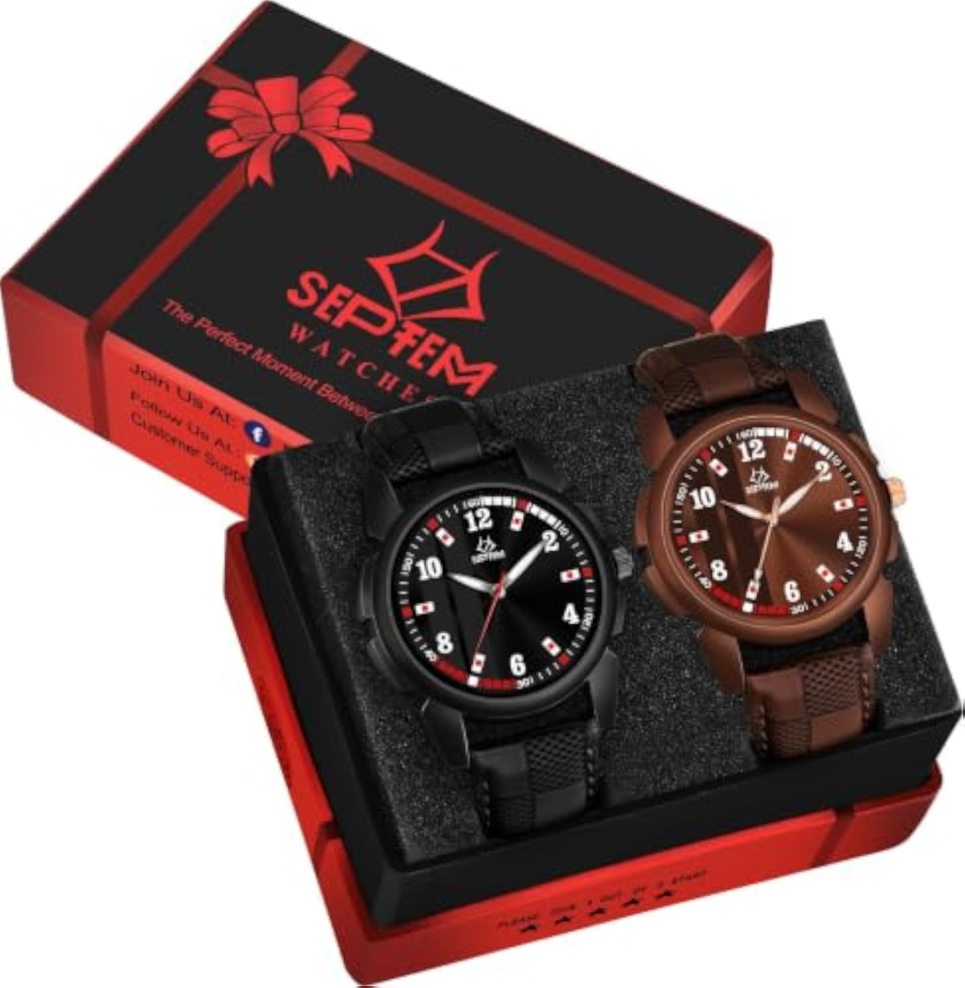 Women's Adjustable Leather Belt Stylish Dial Watch