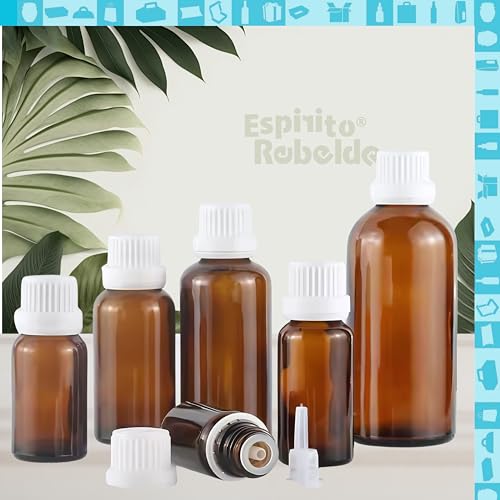 Flacons ambrés 100 ml de qualité supérieure pour préparations et médicaments - 6