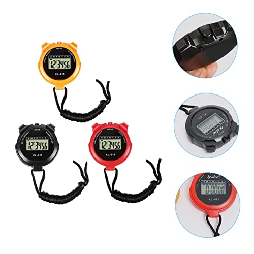 NAMOARLY 3Pcs Cronômetro Temporizador De Corrida Para Temporizadores Ao Ar Livre Para Crianças Tempo