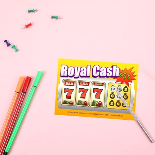 Image of Styquenzer 2 PCS Lottery Ticket Scratcher Tool Scratch off Tool Lottery Ticket Holders Metal Scratcher Tool Ticket Scratcher Tool Scratch off the Hard to Remove Pin Numbers on Present Cards