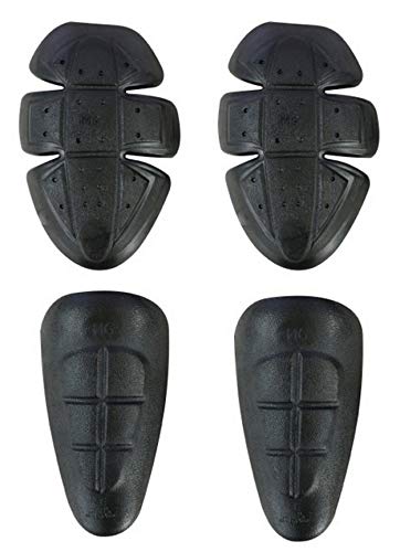 Protection genoux et hanches de jeans moto armure aramid inserts