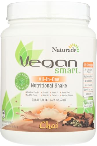 NATURADE VeganSmart All-In One Nutritional Shake 15 Servings Jug Chai