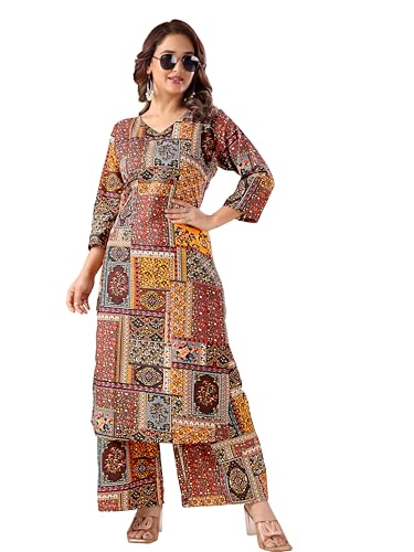 Image of Kurti with Plazo Set for Women