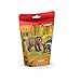 Schleich Wild Life - 4 PC Grizzly Bear Figure Toy Playset - Realistic Mom and Baby Brown Bear Cub Figurine with Fish for Kids and Toddlers - Educational Animal Toys for Boys and Girls Ages 3+ - 42473