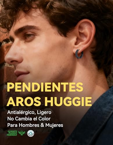 Pendientes octógonos de acero hipoalergénico con estuche premium 2