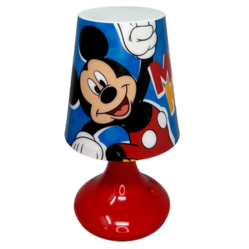 Lampada Topolino Disney luce da notte a led colorati a batteria lampada per bambini