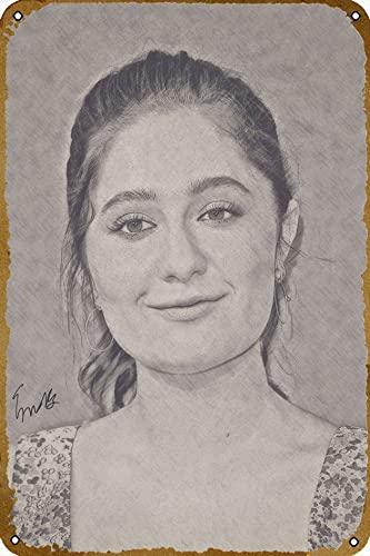 Emma Kenney Musikposter Retro Metalldose Vintage Schild 30,5 x 20,3 cm Bar Club Man Cave Zimmer Wanddekoration Bild: Emma Kenney Musikposter Retro Metalldose Vintage Schild 30,5 x 20,3 cm Bar Club Man Cave Zimmer Wanddekoration