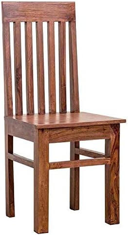 Aprodz Solid Wood Salvador Dining Chairs for Living Room | Set of 2 Wooden Chair