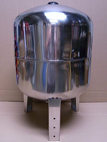 Preisvergleich Produktbild 80 l Druckkessel Druckbehälter Membrankessel Hauswasserwerk Edelstahl STVT 6 bar