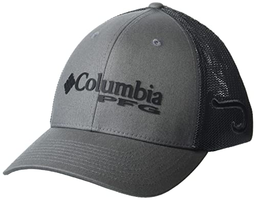 Image of Columbia Unisex Adult PFG Logo Mesh Ball Cap