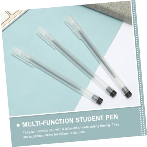 50 bolígrafos portátiles ergonómicos de tinta marrón miniatura 6