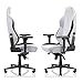 Secretlab Titan Evo Artic White Gaming Chair - Reclining, Ergonomic & Comfortable Computer Chair with 4D Armrests, Magnetic Head Pillow & 4-Way Lumbar Support - White - Fabric