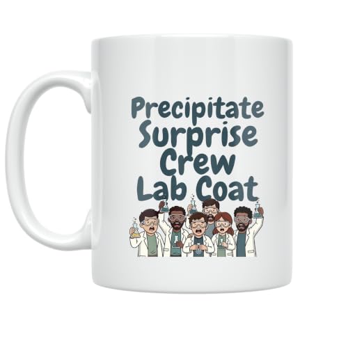 Lab Coat Chemistry Humor Mug, 11 oz