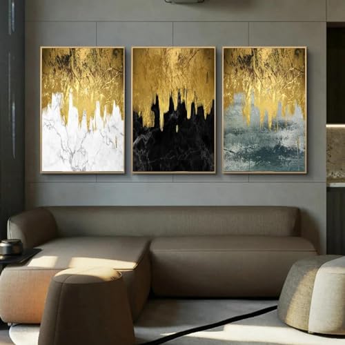 Image abstraite moderne pour raviver un grand mur blanc de salon - 2