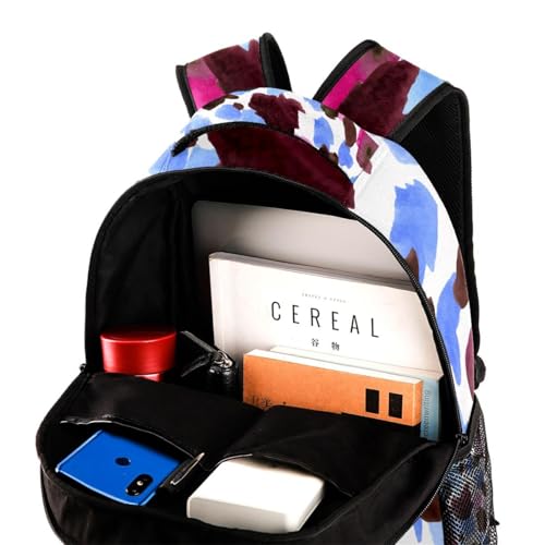Sac à dos scolaire multicolore confortable pour collège et travail