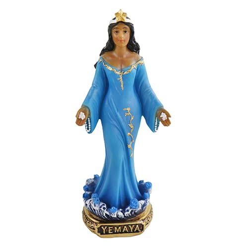 Estatua Yoruba Orisha Yemaya 5 Pulgadas miniatura 2