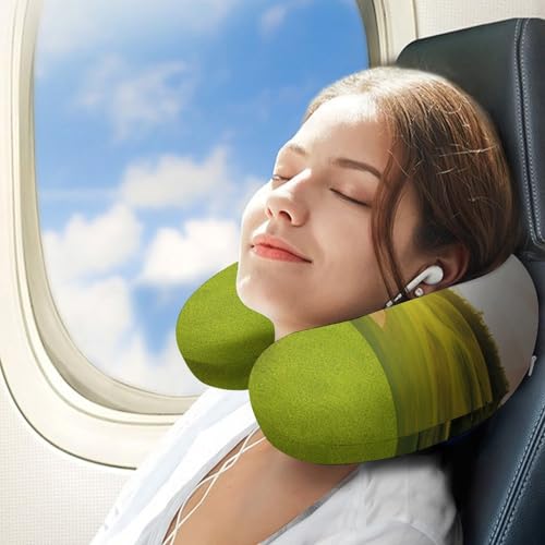 Almohada de viaje espuma viscoelástica tamaño único miniatura 3