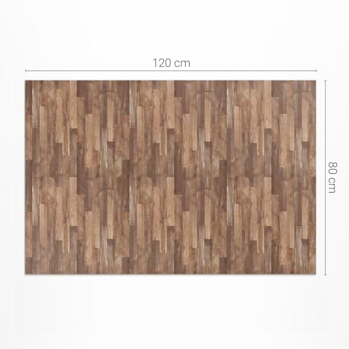 Tapis extérieur PVC rectangulaire 80x120 cm pour décoration balcon et jardin