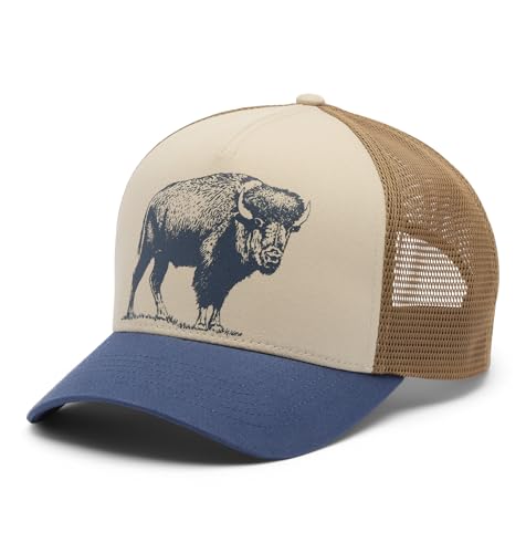 Columbia Unisex Road Ready Snap Back, Nocturnal/Ancient Fossil/Buffalo, One Size