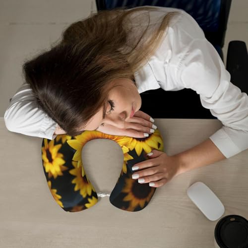Almohada de espuma viscoelástica talla única negra miniatura 7