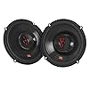 JBL Stage 3637F - 6.5" Three-way Car Audio Speaker, No Grill, Black