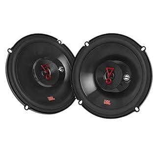 JBL Stage 3637F - 6.5" Three-way Car Audio Speaker, No Grill, Black