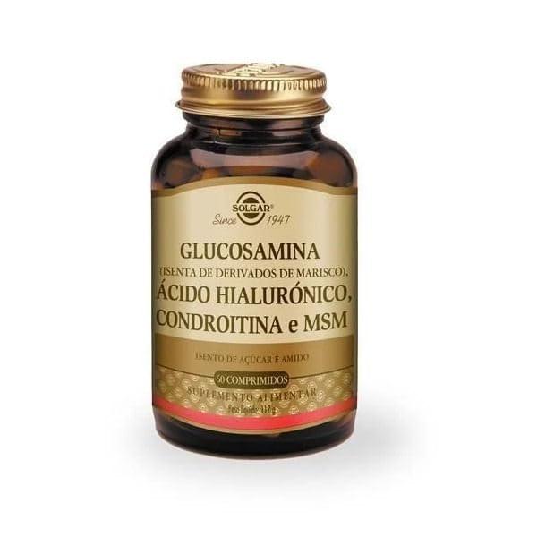 SOLGAR Glucosamin Chondroitin 60cap, 70 g