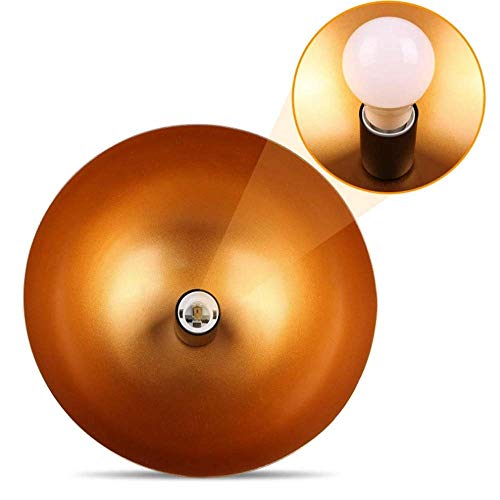 Lámpara colgante moderna de metal negro con detalles de madera noble 3