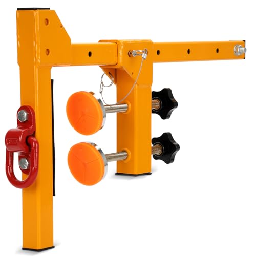 Adjustable Non-Penetrating Anchor, Reusable Temporary Fall Parapet Roofing Anchor, Roof Anchors, Non Penetrating Wall Anchors Suitable For Walls up to 15 Inches Thick, Easy to Install And Portable