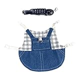 BESPORTBLE Arnés y para Conejos Arnés para Pequeñas Traje para Paseos Accesorios para Conejos y Hámsters