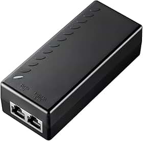 Injetor PoE+ Gigabit 30W 802.3at/af (POE200) para Câmeras IP, Access Points e Dispositivos de Rede – Alimentação Segura e Dados em Alta Velocidade – Instalação Simplificada