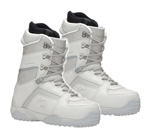 Northwave Freedom Lace Off White Silver Women's Snowboard Boots 5-10.5 (Freedom Lace Boots, Lady 5.5-6 (Euro 36.5) z9)