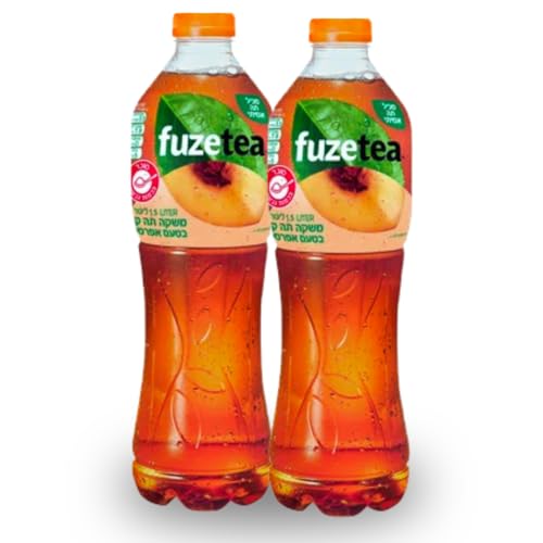 Kosher Fuze Tea Peach 1.5L, Pack of 2
